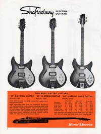 1970 Rose-Morris guitar catalog page 4