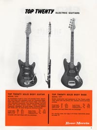 1970 Rose-Morris guitar catalog page 5