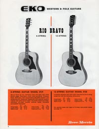 1970 Rose-Morris guitar catalog page 6