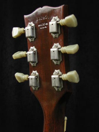 1970 Gibson ES-175D reverse headstock detail