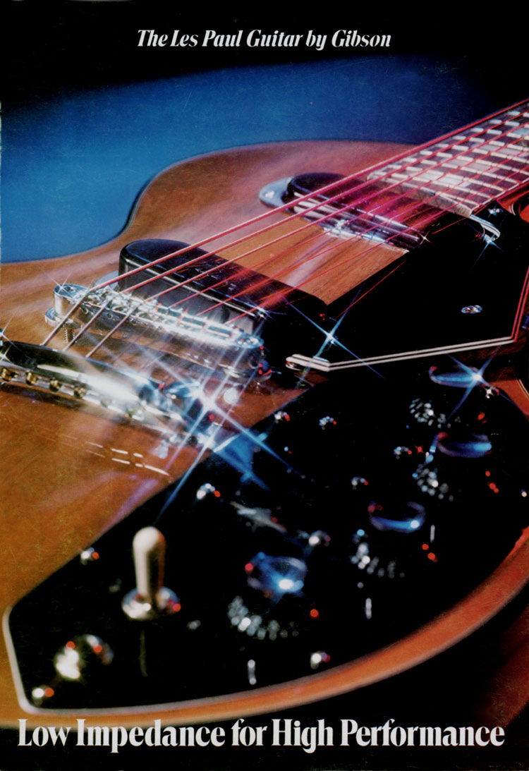 1971 Gibson low impedance brochure - front cover