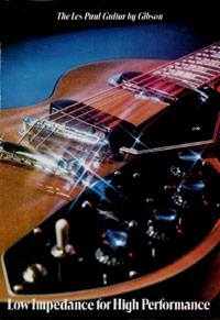 1971 Gibson Les Paul low impedance catalogue