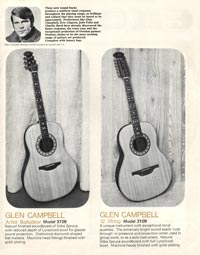 1971 Rose-Morris guitar catalog page 9