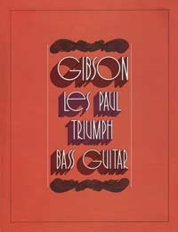 1971 Les Paul Triumph Bass brochure cover