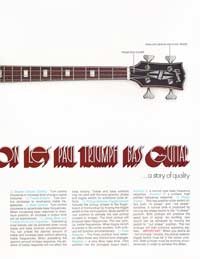 1971 Les Paul Triumph Bass brochure page 3