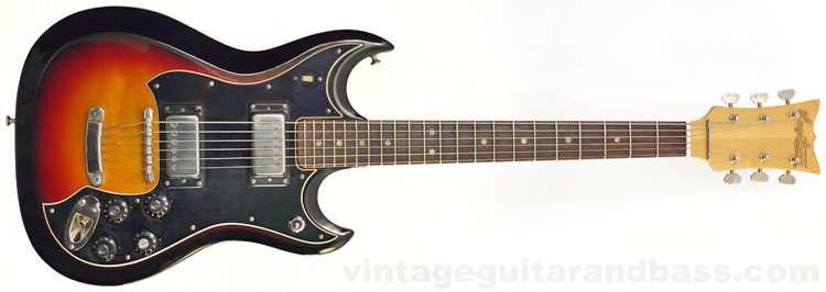 1972 Hagstrom HIIN electric guitar