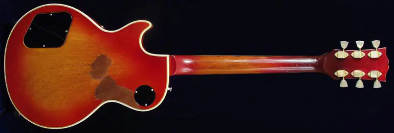 1973 Les Paul Custom reverse view