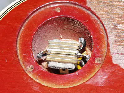 Gibson Les Paul Custom pickup switch cavity