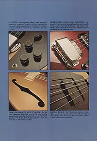 1976 Gibson bass guitar catalog page 3