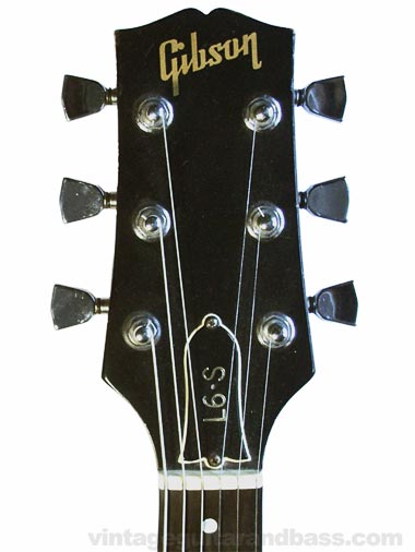 Gibson L-6S headstock