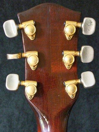 1976 Chet Atkins Gretsch Country Gentleman - reverse headstock detail