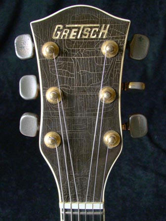 1976 Chet Atkins Gretsch Country Gentleman - headstock detail