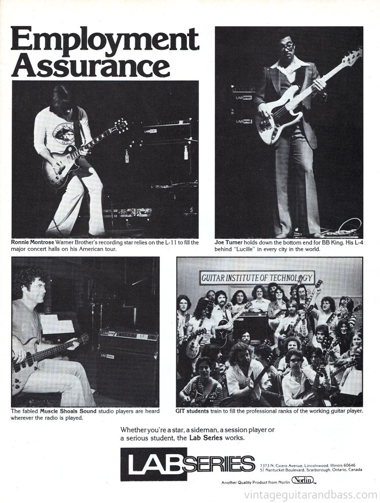 Gibson advertisement (1979) Employment Assurance
