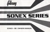 1980 Gibson Sonex owners manual - page 16
