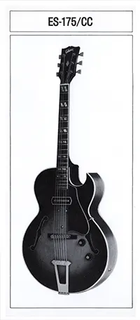 1981 Gibson ES-175/CC pre-owners manual insert, side 1