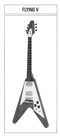 1981 Gibson Flying V pre-owners manual insert, side 1