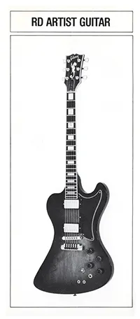 1981 Gibson RD Artist pre-owners manual insert, side 1