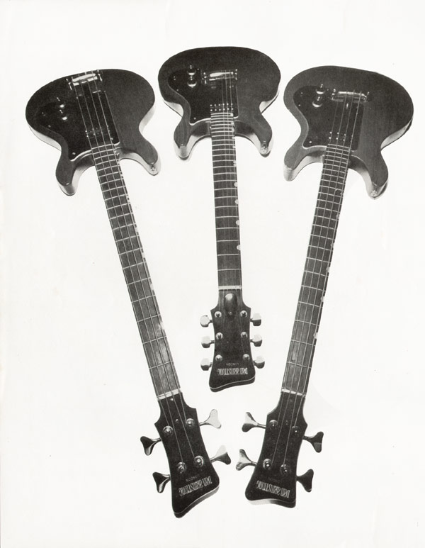 Dan Armstrong advertisement (1973) Dan Armstrong Guitars and Basses