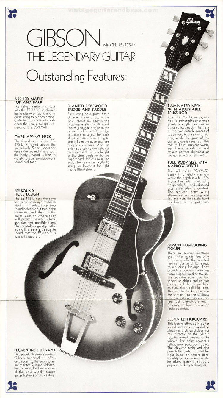 Gibson ES-175D showcase