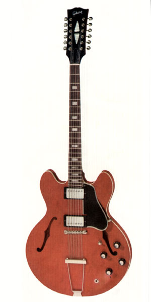 Gibson ES-335-12 from the 1966 Gibson catalog