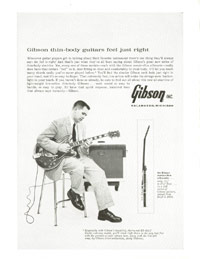 Gibson GA-400 - Gibson Thin Body Guitars Feel Just Right