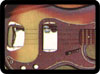 Fender Precision bass featured in the 1968 -Fender on the go- catalog
