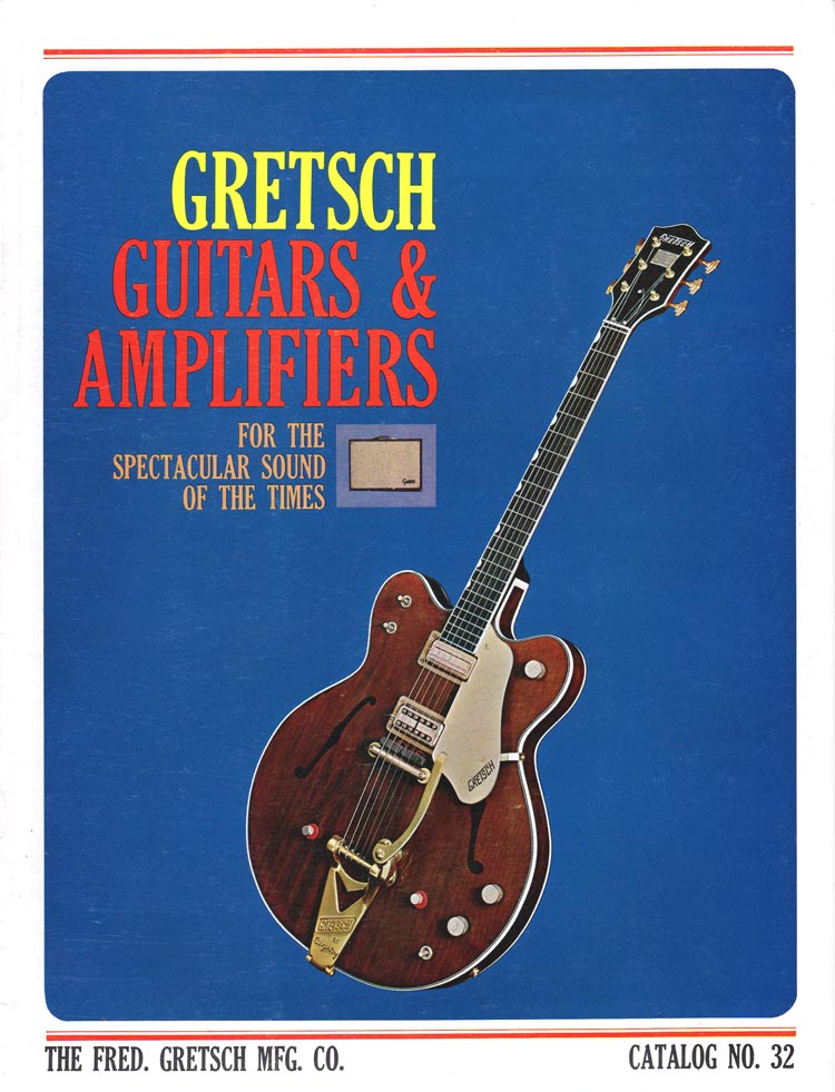 1965 Gretsch guitar catalog front cover