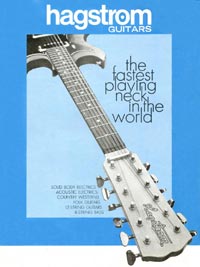 1968 Hagstrom guitar and bass catalog