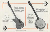 1961 Hohner guitar catalog page 6