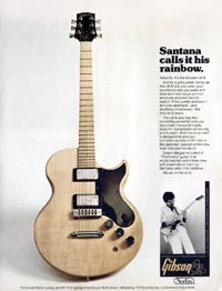 Gibson L6-S Custom - Santana Calls it His Rainbow