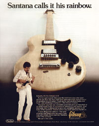 Gibson L6-S Custom - Santana Calls It his Rainbow