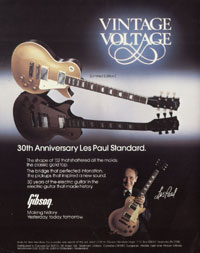 Gibson Les Paul Standard - Vintage Voltage. 30th Anniversary Les Paul Standard