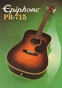 1982 Epiphone Presentation Series PR715 acoustic (Japan)