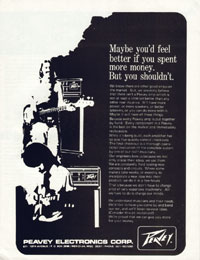 Peavey Amplifiers - Maybe Youll Fell Better If You Spent More Money. But You Shouldnt.