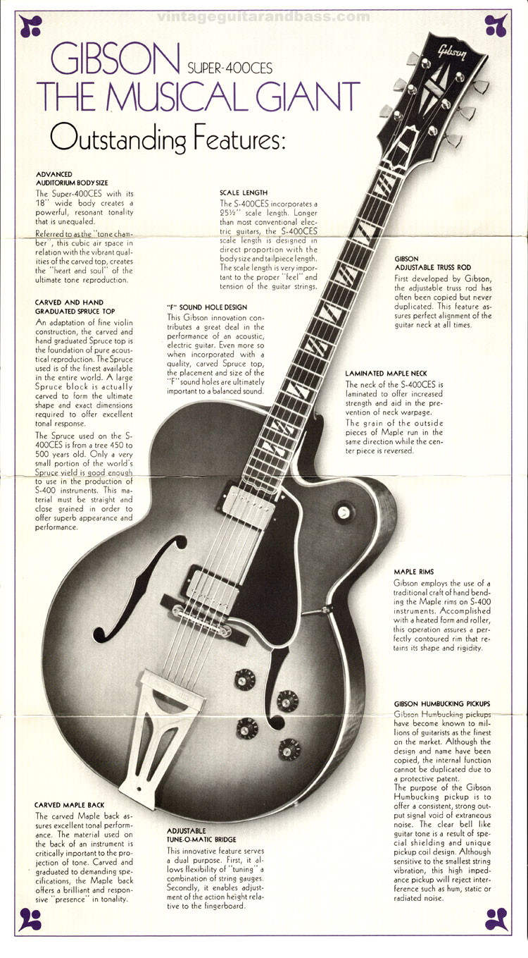 Gibson Super 400-CES showcase