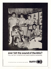 Sunn Amplifiers - Ever felt the sound of the Aliis