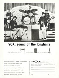 Vox AC 100 Super De Luxe - VOX: Sound of the Longhairs (Dave Clark 5)