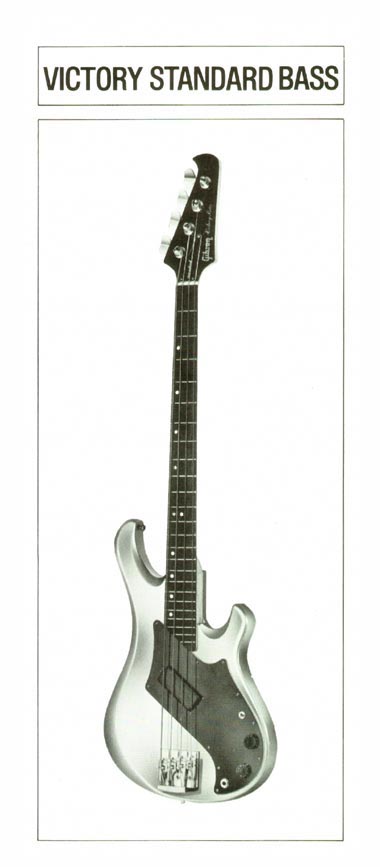 1981 Gibson Victory Bass pre-owners manual insert 1 - Victory Standard image