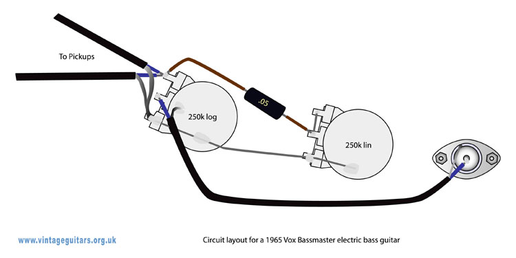 60'S Jazz Bass Wiring Diagram from www.vintageguitarandbass.com