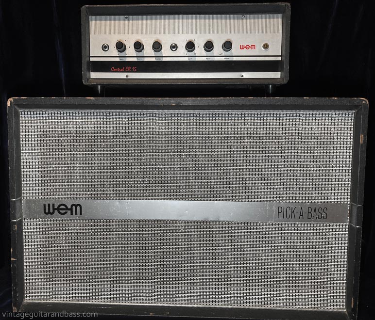 WEM ER-15 with Pick-a-Bass cabinet