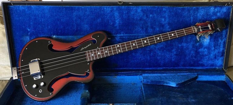 1967 Ampeg AEB1 bass