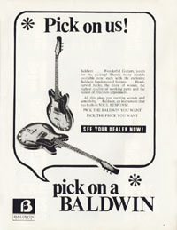 Baldwin Guitars - Pick On Us! Pick On A Baldwin
