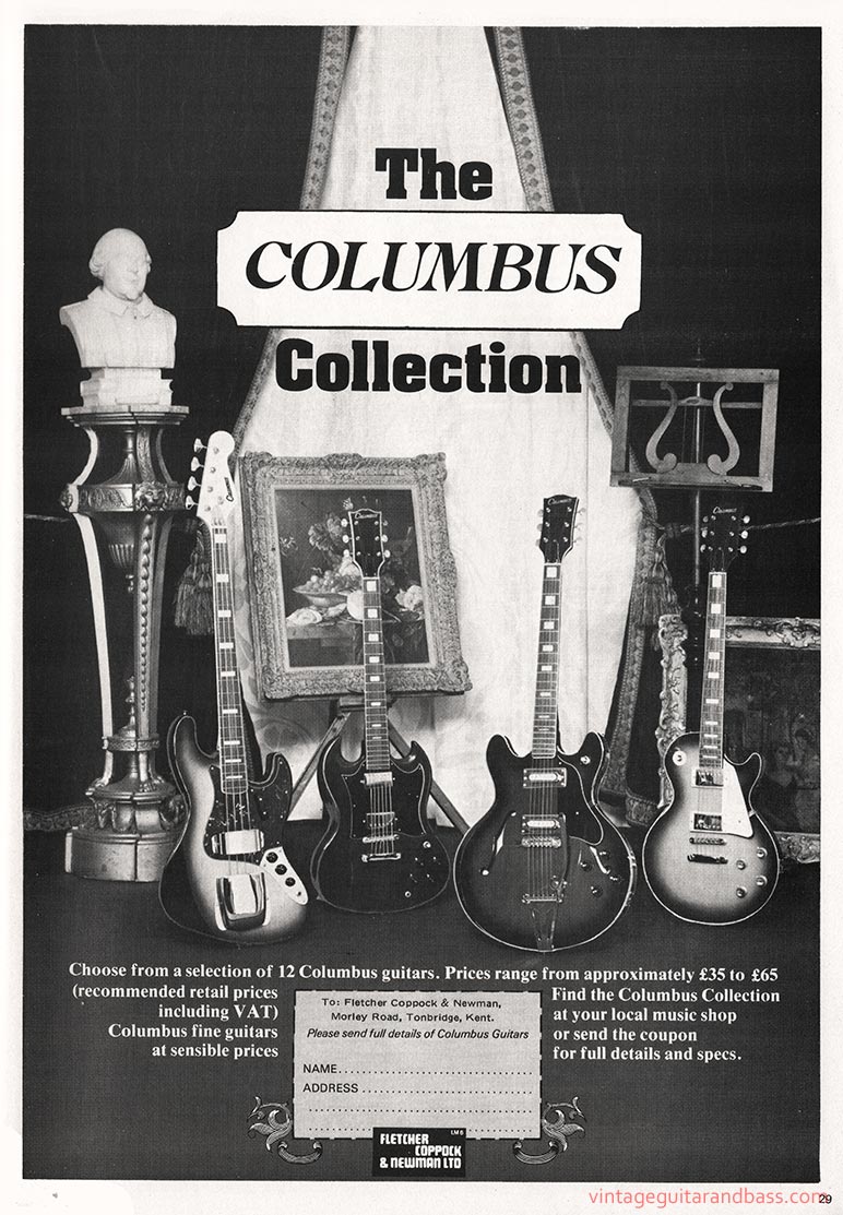 Fletcher, Coppock and Newman advertisement (1976) The Columbus Collection