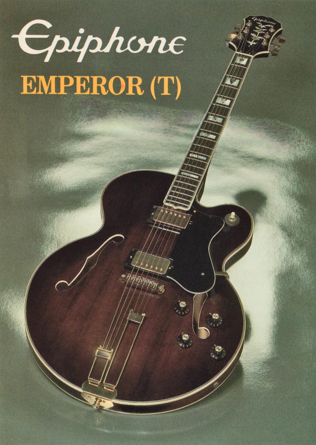 1982 Epiphone Emperor thinline (Japan)