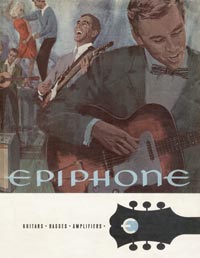 1966 Epiphone electric guitar and amplifier catalog