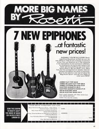 Epiphone ET-270 - 7 New Epiphones At Fantastic New Prices