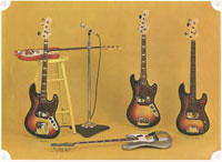 1966/67 Fender Musical Instruments catalog page 10