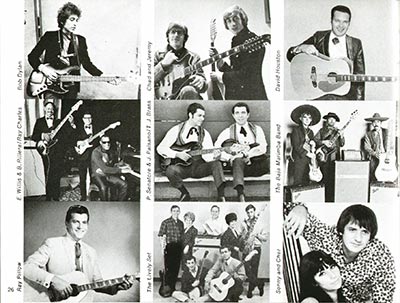 1968 Fender guitar and bass catalog page 28 - Fender Artists