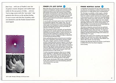 1969 Fender Lovin Care catalog page 17