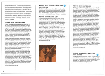 1969 Fender Lovin Care catalog page 30